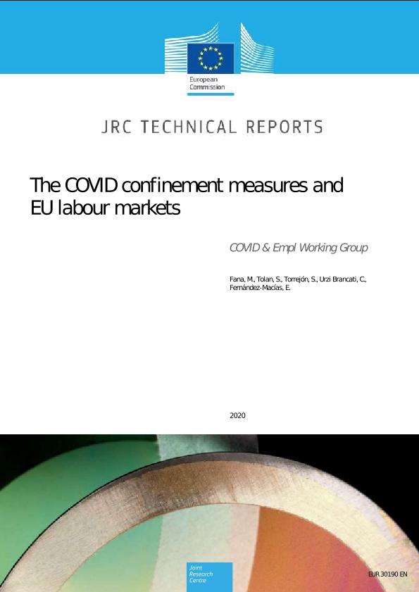 Jrc Publications Repository The Covid Confinement Measures And Eu Labour Markets